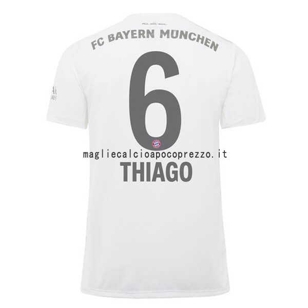 NO.6 Thiago Seconda Maglia Bayern München 2019 2020 Bianco