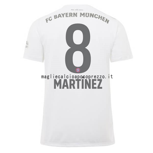 NO.8 Martinez Seconda Maglia Bayern München 2019 2020 Bianco