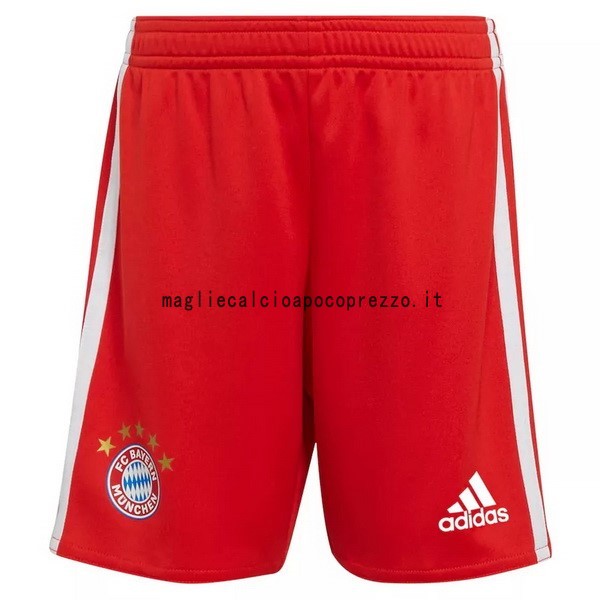 Prima Pantaloni Bayern München 2022 2023 Rosso