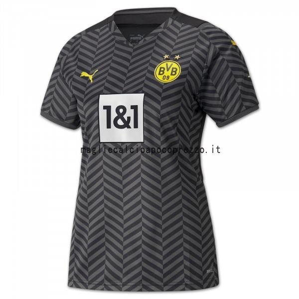 Seconda Maglia Donna Borussia Dortmund 2021 2022 Nero