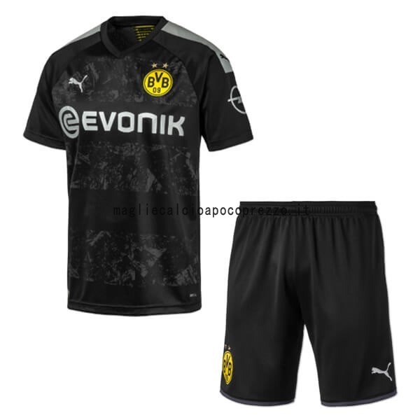 Seconda Conjunto De Bambino Borussia Dortmund 2019 2020 Nero