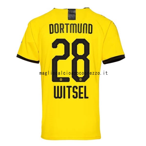 NO.28 Witsel Prima Maglia Borussia Dortmund 2019 2020 Giallo