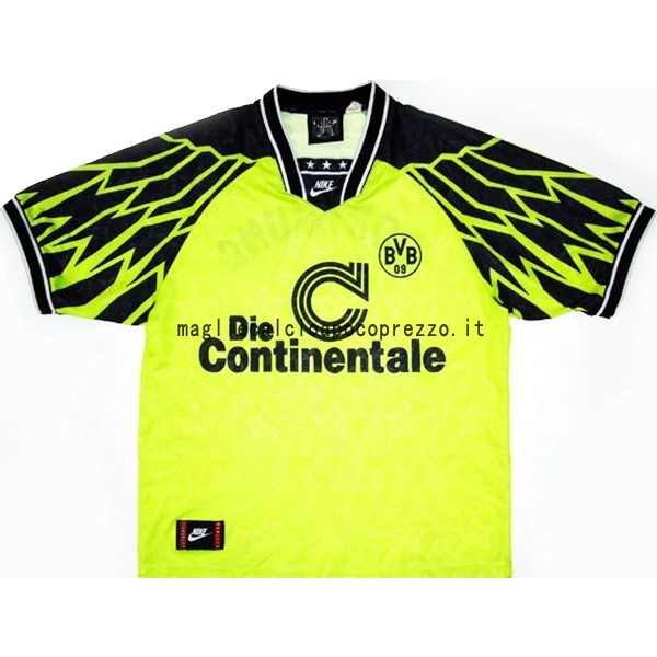 Prima Maglia Borussia Dortmund Retro 1994 1995 Giallo