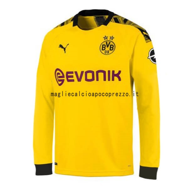 Prima Maglia Manica lunga Borussia Dortmund 2019 2020 Giallo