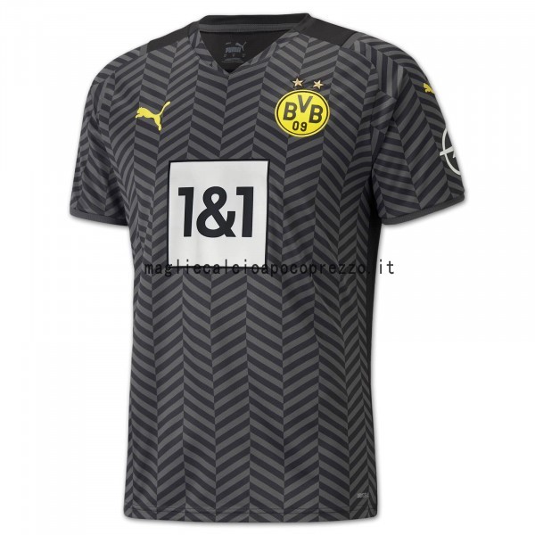 Seconda Maglia Borussia Dortmund 2021 2022 Nero Grigio