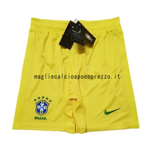 Prima Pantaloni Brasile 2020 Giallo