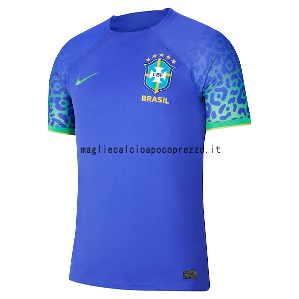 Seconda Maglia Brasile 2022 Blu