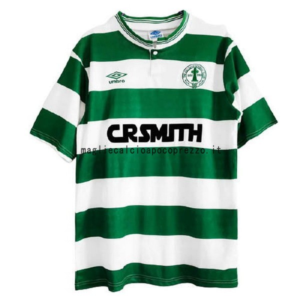Prima Maglia Celtic Retro 1888 1988 Verde