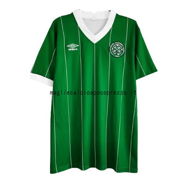 Terza Maglia Celtic Retro 1984 1986 Verde
