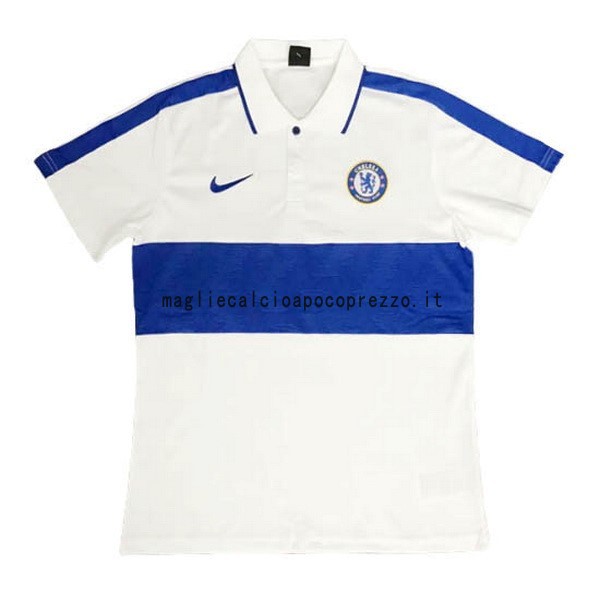 Polo Chelsea 2020 2021 Blu Bianco