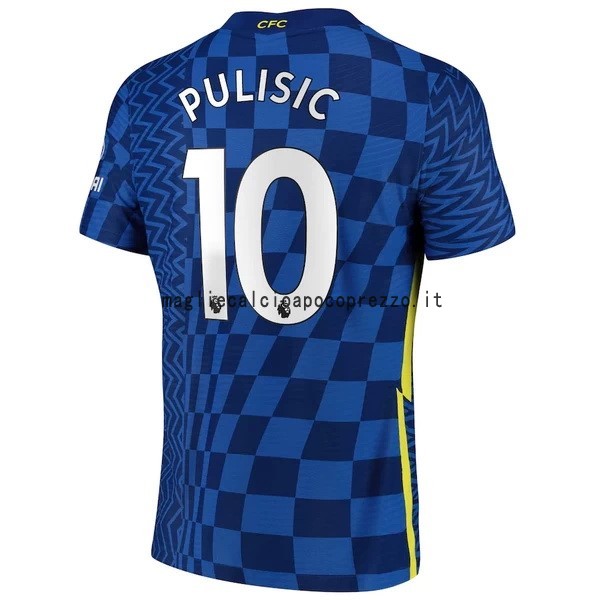 NO.10 Pulisic Prima Maglia Chelsea 2021 2022 Blu