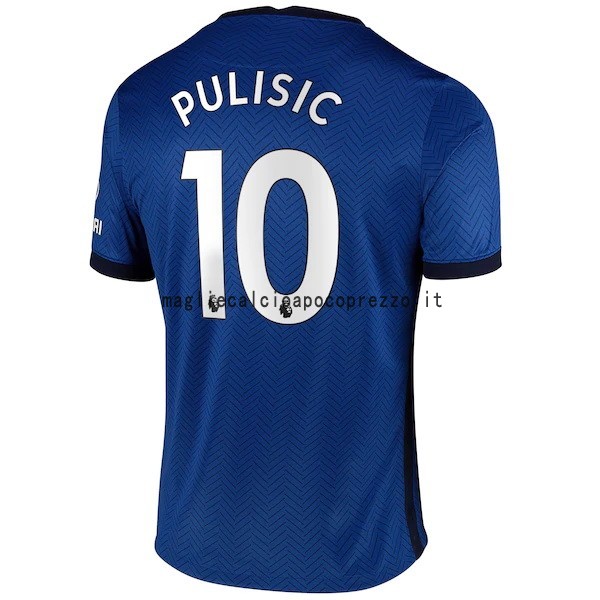 NO.10 Pulisic Prima Maglia Chelsea 2020 2021 Blu