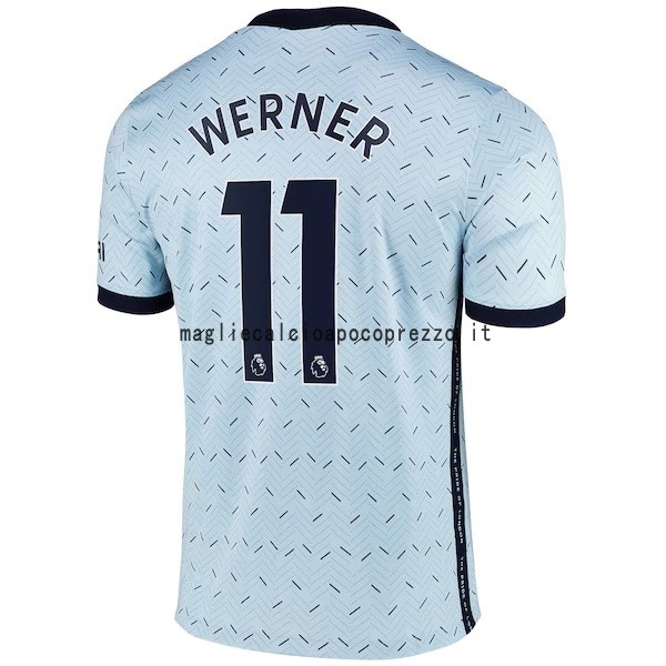 NO.11 Werner Seconda Maglia Chelsea 2020 2021 Blu