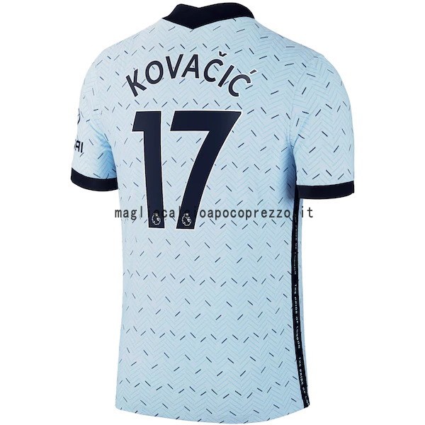 NO.17 Kovacic Seconda Maglia Chelsea 2020 2021 Blu