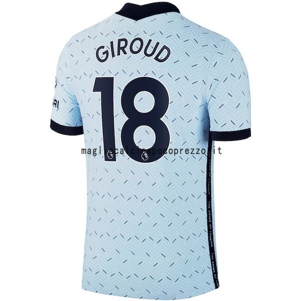 NO.18 Giroud Seconda Maglia Chelsea 2020 2021 Blu