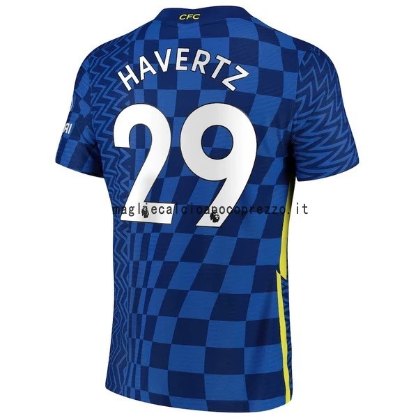 NO.29 Havertz Prima Maglia Chelsea 2021 2022 Blu