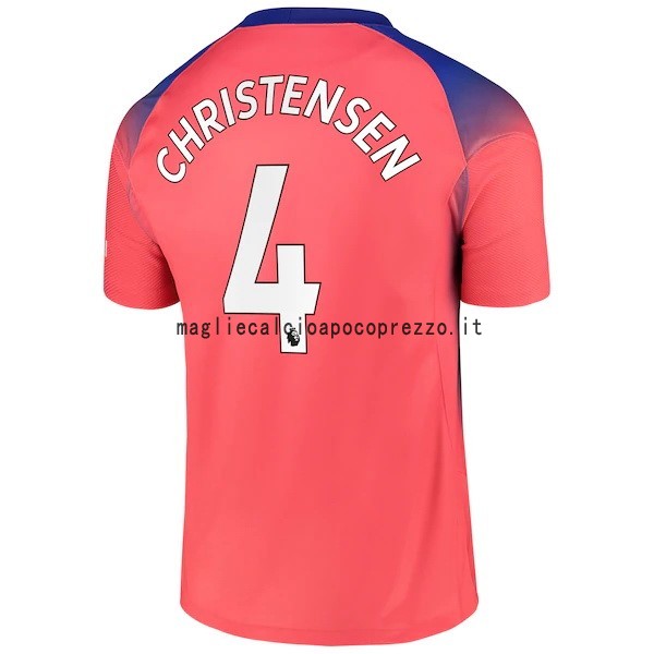 NO.4 Christensen Terza Maglia Chelsea 2020 2021 Arancione