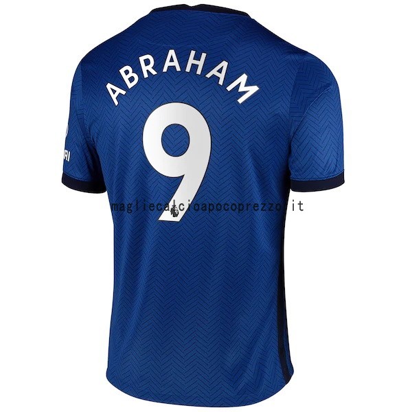 NO.9 Abraham Prima Maglia Chelsea 2020 2021 Blu