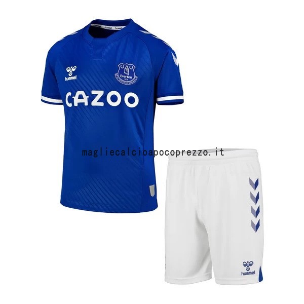 Prima Conjunto De Bambino Everton 2020 2021 Blu Bianco