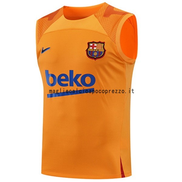 Formazione Senza Maniche Barcelona 2022 2023 I Arancione