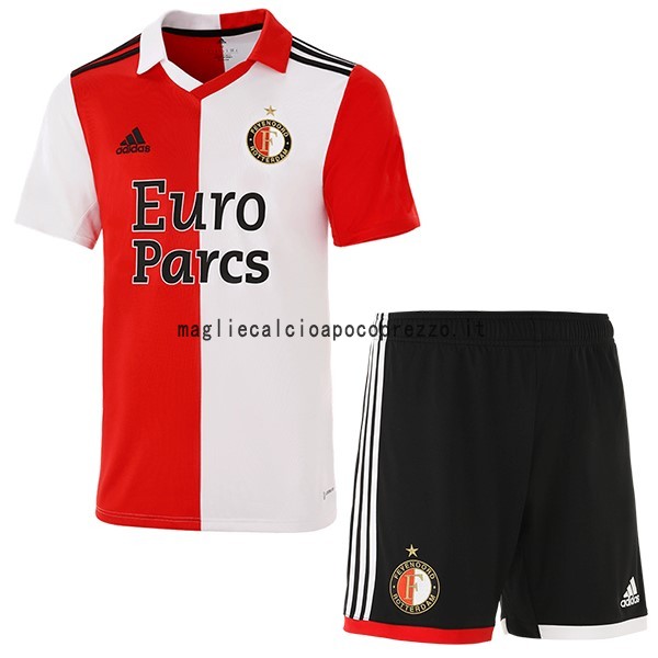 Prima Conjunto De Bambino Feyenoord Rotterdam 2022 2023 Rosso