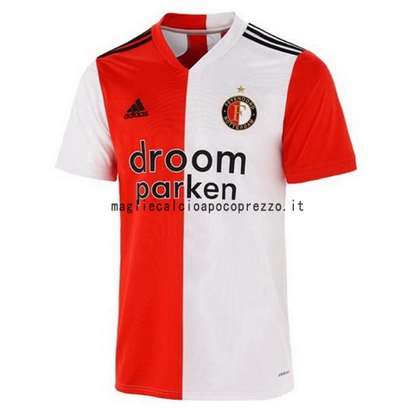 Prima Maglia Feyenoord Rotterdam 2020 2021 Rosso