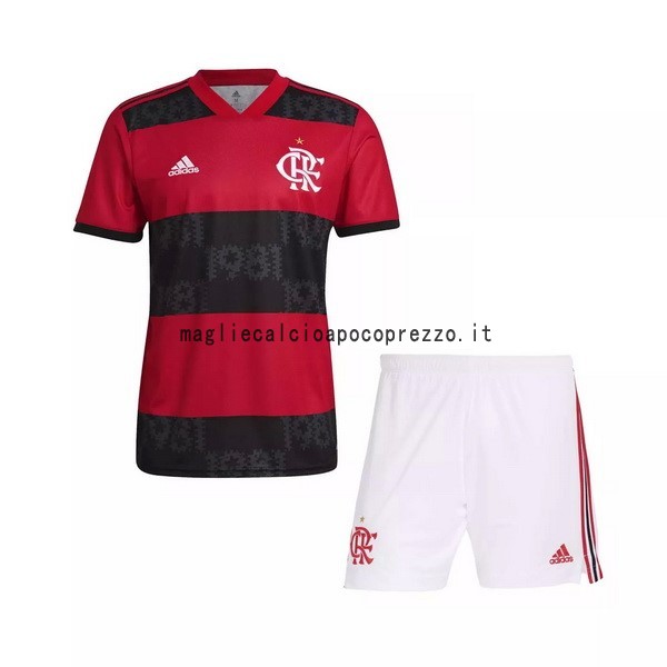 Prima Conjunto De Bambino Flamengo 2021 2022 Rosso