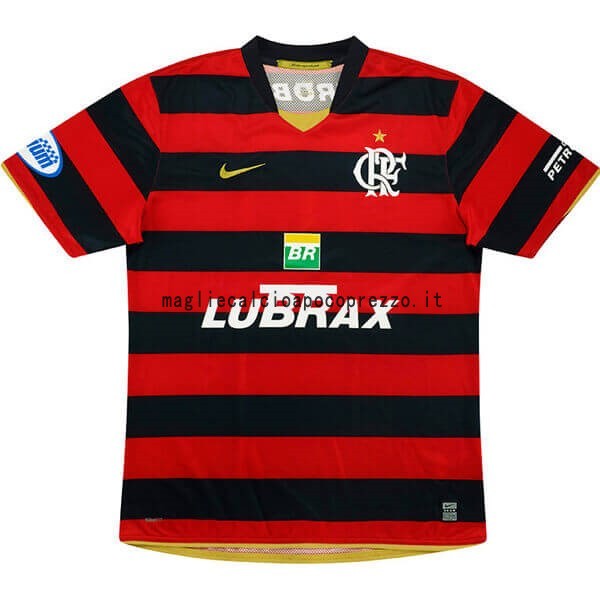 Prima Maglia Flamengo Stile rétro 2008 Rosso