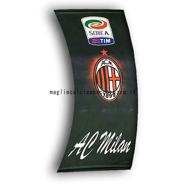 Calcio Bandiera de AC Milan Nero