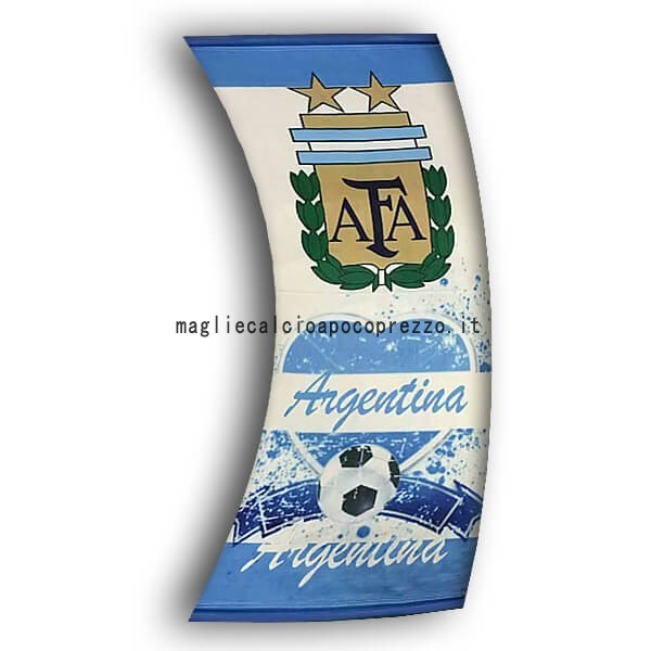 Calcio Bandiera de Argentina Bianco