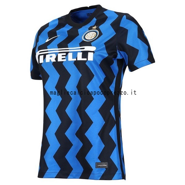 Prima Maglia Donna Inter Milán 2020 2021 Blu