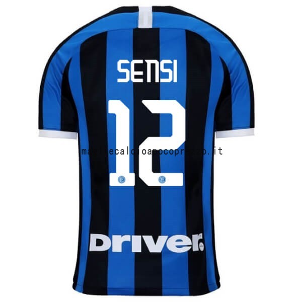 NO.12 Sensi Prima Maglia Inter Milán 2019 2020 Blu