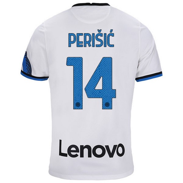 NO.14 Perišić Seconda Maglia Inter Milán 2021 2022 Bianco