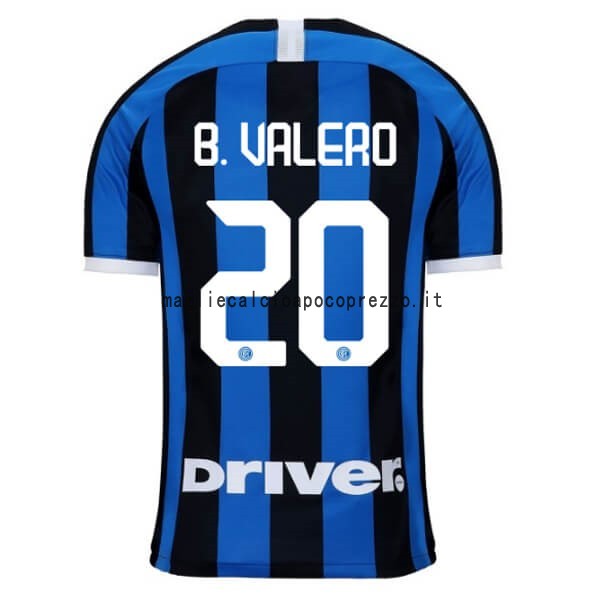NO.20 B.Valero Prima Maglia Inter Milán 2019 2020 Blu
