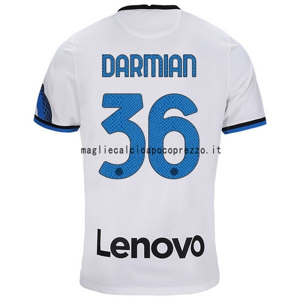 NO.36 Darmian Seconda Maglia Inter Milán 2021 2022 Bianco