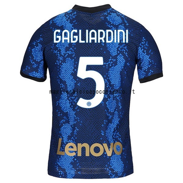 NO.5 Gagliardini Prima Maglia Inter Milán 2021 2022 Blu