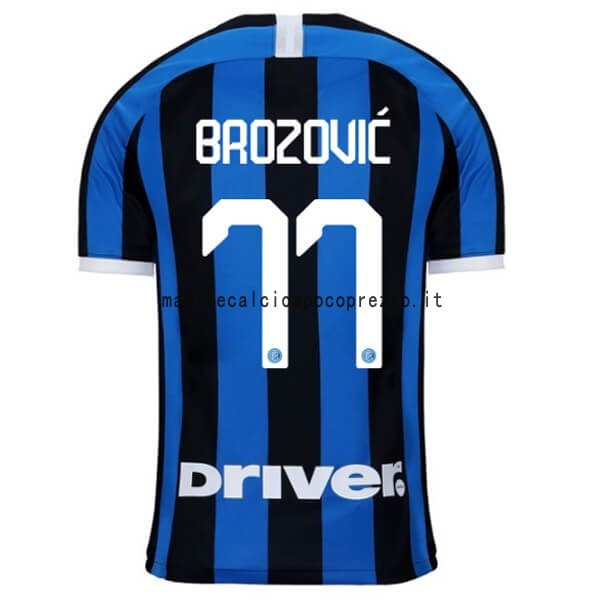 NO.77 Brozovic Prima Maglia Inter Milán 2019 2020 Blu