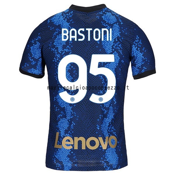 NO.95 Bastoni Prima Maglia Inter Milán 2021 2022 Blu