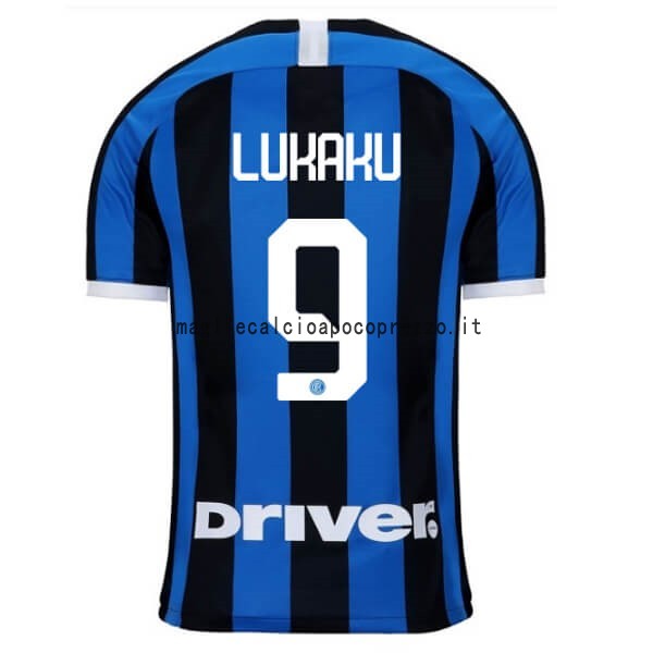 NO.9 Lukaku Prima Maglia Inter Milán 2019 2020 Blu