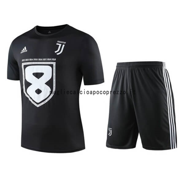 Formazione Set Completo Juventus 2019 2020 Nero Bianco