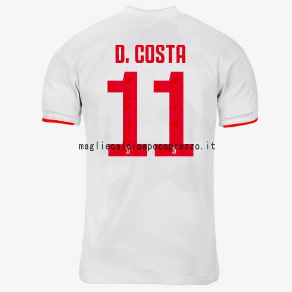 NO.11 D.Costa Seconda Maglia Juventus 2019 2020 Grigio Bianco
