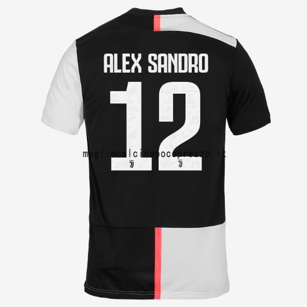 NO.12 Alex Sangro Prima Maglia Juventus 2019 2020 Bianco Nero