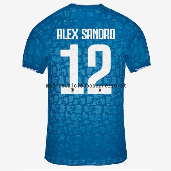 NO.12 Alex Sangro Terza Maglia Juventus 2019 2020 Blu