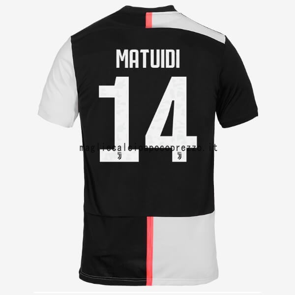 NO.14 Matuidi Prima Maglia Juventus 2019 2020 Bianco Nero