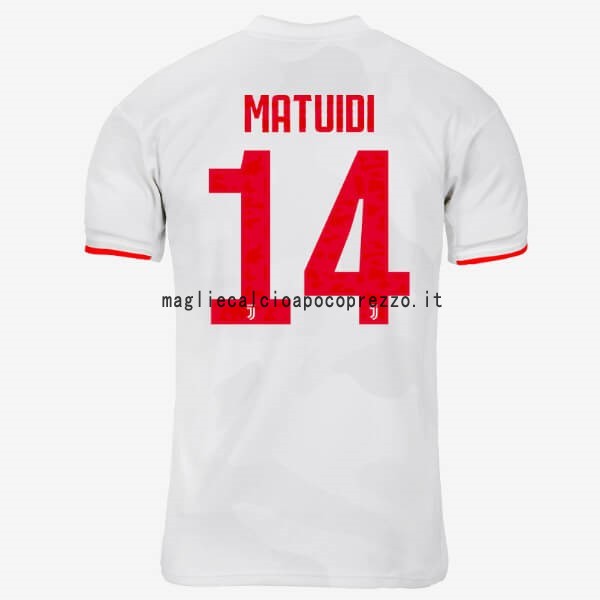 NO.14 Matuidi Seconda Maglia Juventus 2019 2020 Grigio Bianco