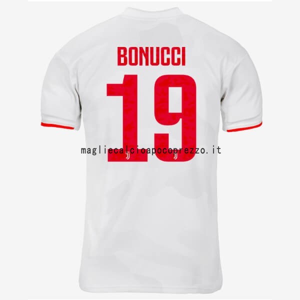 NO.19 Bonucci Seconda Maglia Juventus 2019 2020 Grigio Bianco
