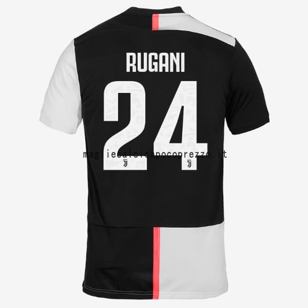 NO.24 Rugani Prima Maglia Juventus 2019 2020 Bianco Nero