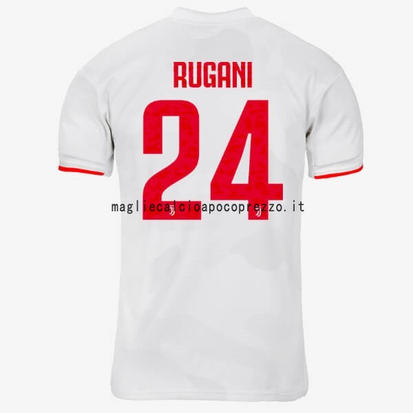 NO.24 Rugani Seconda Maglia Juventus 2019 2020 Grigio Bianco