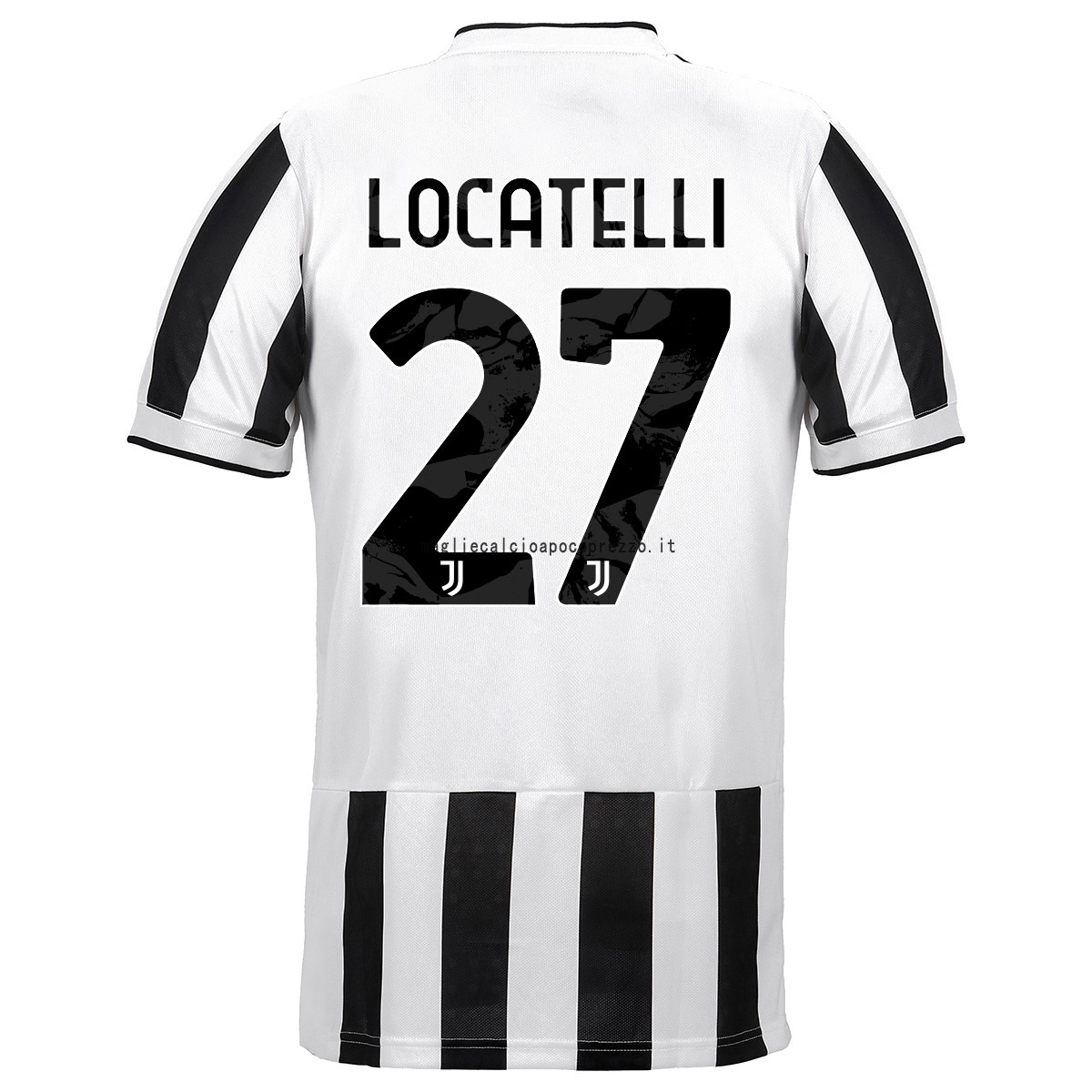 NO.27 Locatelli Prima Maglia Juventus 2021 2022 Bianco Nero