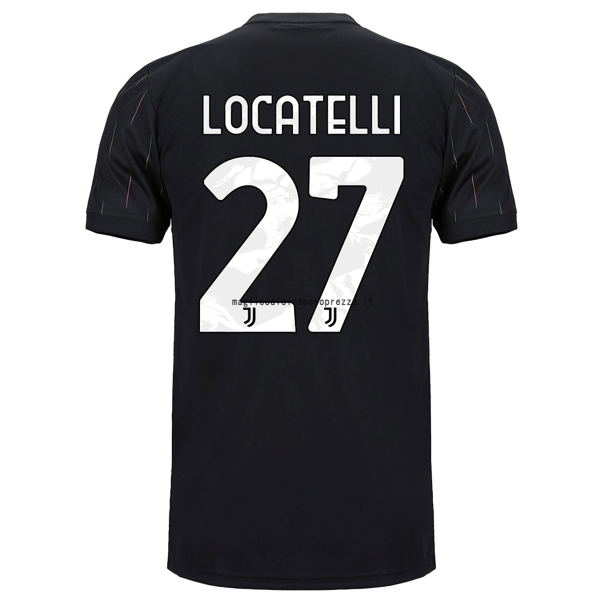 NO.27 Locatelli Seconda Maglia Juventus 2021 2022 Nero